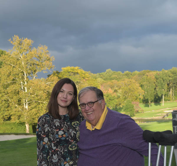Host Jill Flint and ADAPT CEO Edward R. Matthews