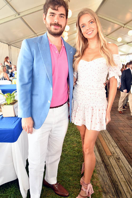 John Catsimatidis Jr., and his lovely friendPhoto by: Rose Billings/Blacktiemagazine.com