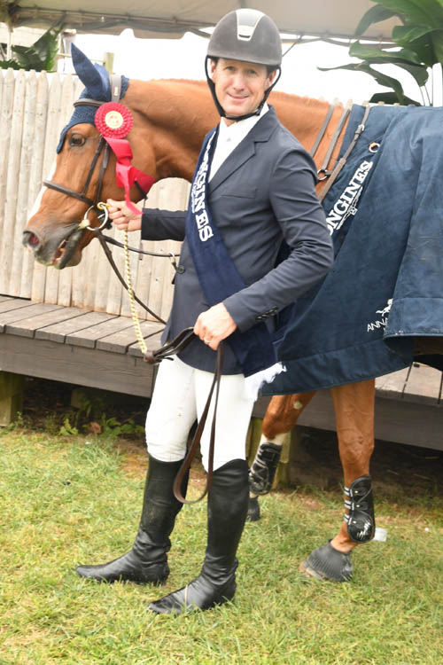 McClain Ward and his horse Contagious . Photo by: Rose Billings/Blacktiemagazine.com