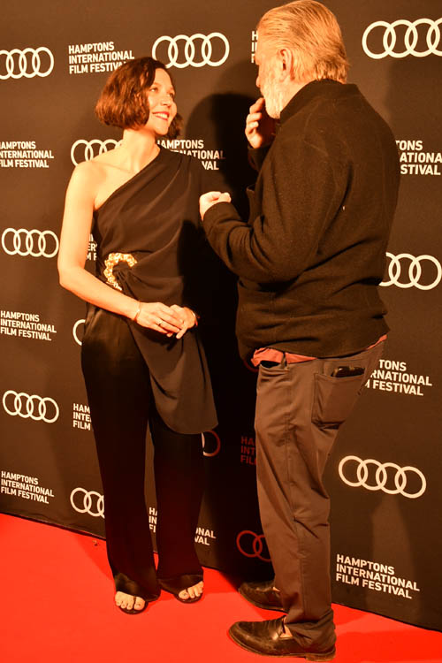  Maggie Gyllenhaal and Alec Baldwin. Photo by:  Rose Billings/Blacktiemagazine.com