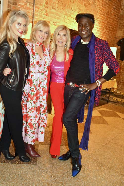 Cindy Guyer, Katlean de Monchy, Regina Kravitz and Rick Davy. Photo by: Rose Billings/Blacktiemagazine.com