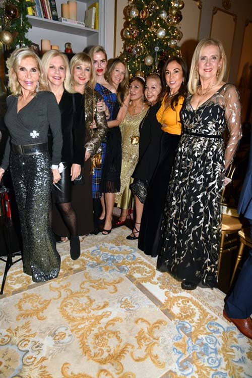 Andrea Wernick, Nancy Pearson Katlean De Monchy, Sarah Kaplan, Mariebelle Lieberman, Adele Nino, Maria Helena Christensen, Ruth Miller. Photo by: Rose Billings/Blacktiemagazine.com