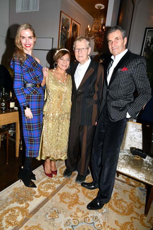 Peter & Barbara Regna Jacques & Mariebelle Lieberman . Photo by: Rose Billings/Blacktiemagazine.com