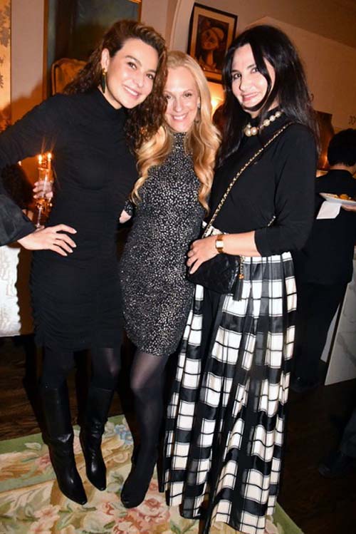 Evelyn Gutierrez, Consuelo Venderbilt Costin, Alessandra Emmanuel . Photo by: Rose Billings/Blacktiemagazine.com