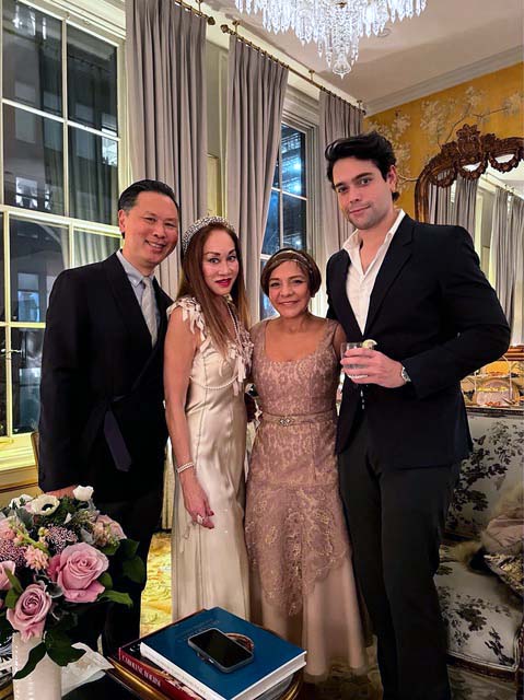 Greg Kan Lucia Hwong Mariebelle Lieberman Douglas, Photo by: Rose Billings/Blacktiemagazine.com