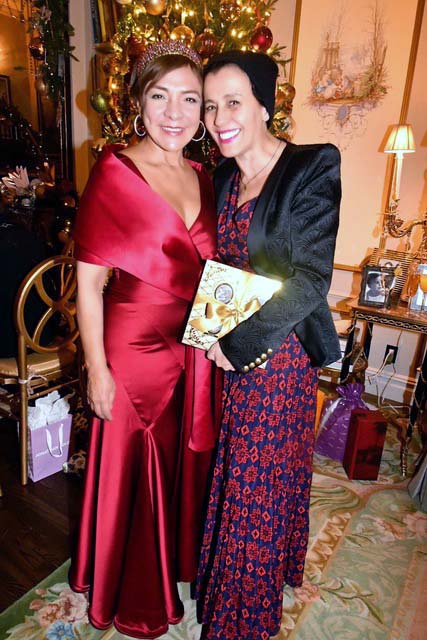 Selima Salaun & Mariebelle Lieberman .Photo by: Rose Billings/Blacktiemagazine.com