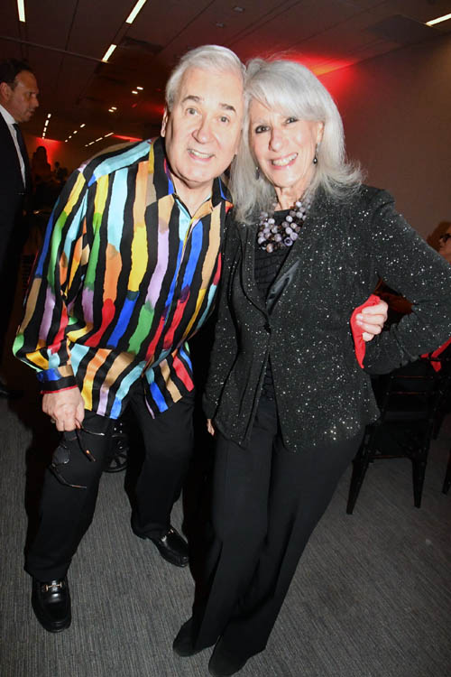   Lee Roy Reams and Jamie De Roy.Photo by: Rose Billings/Blacktiemagazine.com