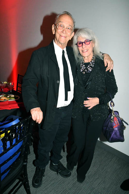  Joel Grey and Jamie De Roy.  Photo by: Rose Billings/Blacktiemagazine.com