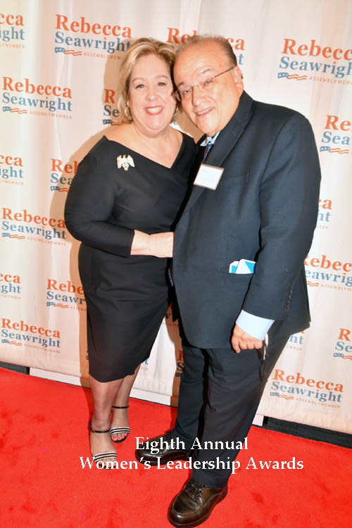 Rebecca Seawright and Jay Hershenson. Photo by: Rose Billings/Blacktiemagazine.com