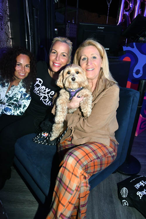  Judith M. Kasen - Windsor with her furry friend and special guests. Photo by:  Rose Billings/Blacktiemagazine.com