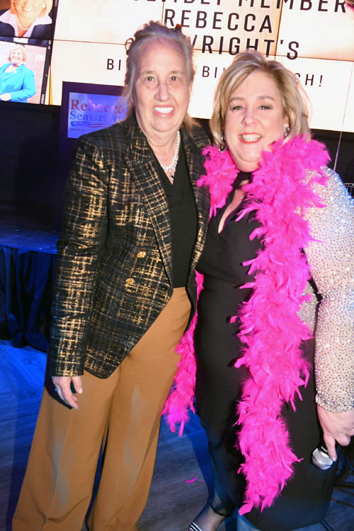  Gale Brewer, Manhattan Borough President  and Rebecca Seawright. Photo by:  Rose Billings/Blacktiemagazine.com