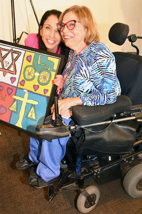 Wendy Diamind and Judith Heumann Photo by: Rose Billings/Blacktiemagazine.com