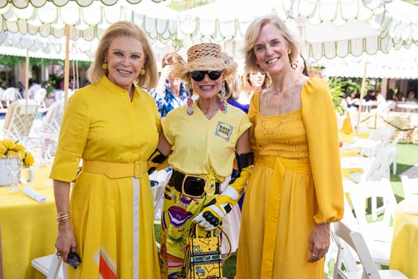 Audrey Gruss, Barbara Crocker, Louisa Benton. Photo by: Capehart Photography 2023
