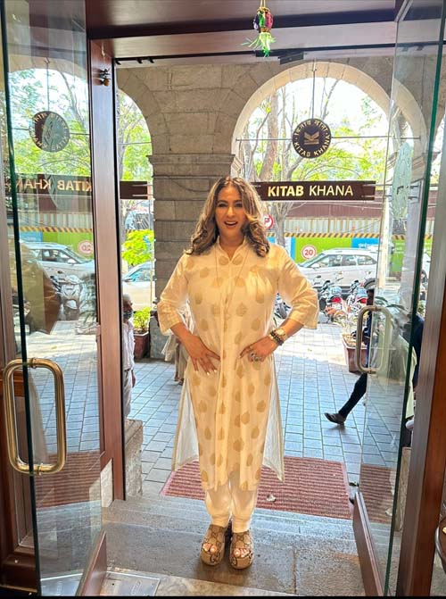Meera Gandhi at Kitab Khana, Mumbai