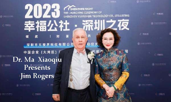ma Xiaoqiu, Jim Rogers