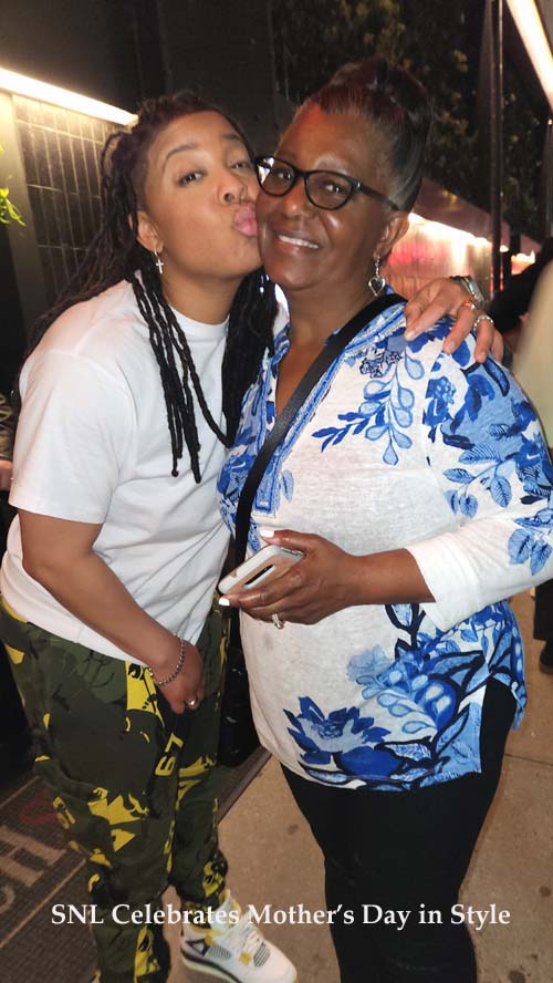 snl celebrates mother's day in style. photo by: Rose Billings/Blacktiemagazine.com