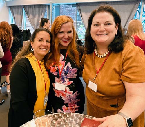Claire Gill, CEO of Bone Health and Osteoporosis, Quinn Lemley, Jody Weiss