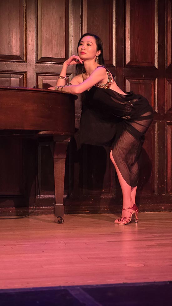 Ashley Liang a very sensual dancer