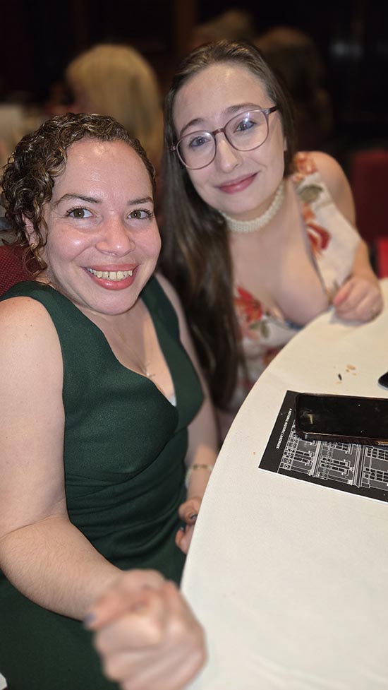 TNC Benefit Staff, Emily Pezzella and Briana Bartenieff..2