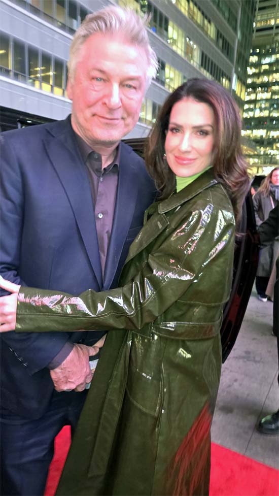 Alec Baldwin and Hilaria Baldwin. photo by: rose billings black tie international magazine
