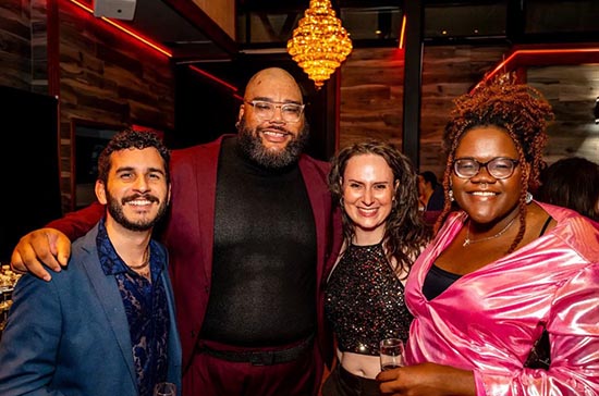 Jean Carlo Yunén Aróstegui, Nilan, Zoë Adams, Ibi Owolabi.