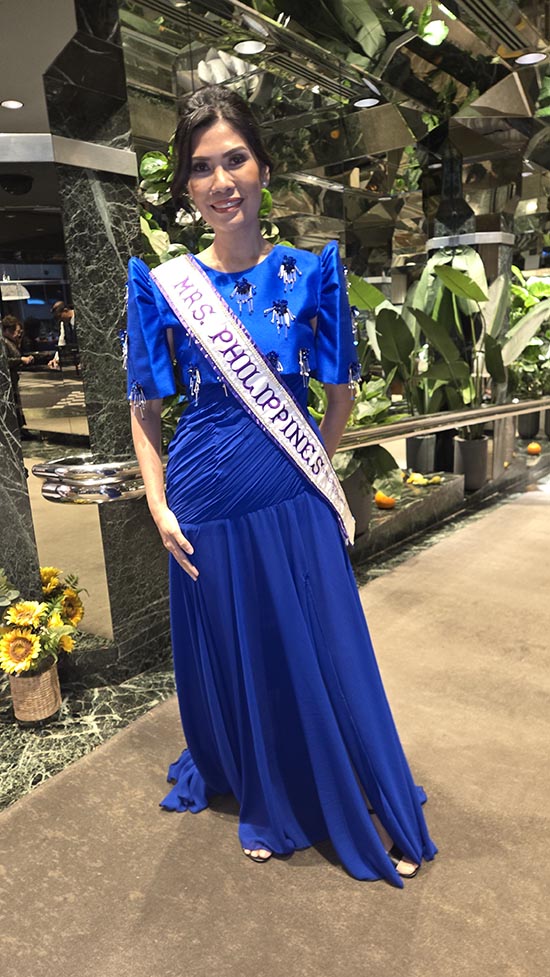 Dr. Alicia Almendas, Mrs. Philippines