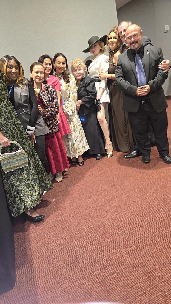 Janelle Harris, Arlene Uneta, AimeeTiermulo, Maria Soccor,Gloria Cressler, Diana Puscasu,Gerard Mc Keon, Edward Colonga
