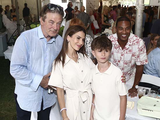 Alec Baldwin, Hilaria Baldwin, Rafael Thomas Baldwin, Don Lemmon