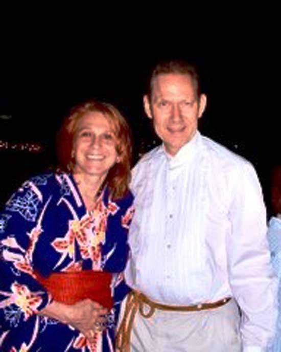 Judy Kuriansky and Russell Daisey