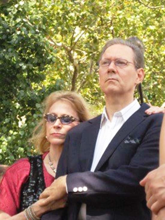 Judy Kuriansky and Russell Daisey