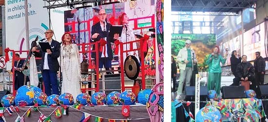 Two concerts at Duffy Square