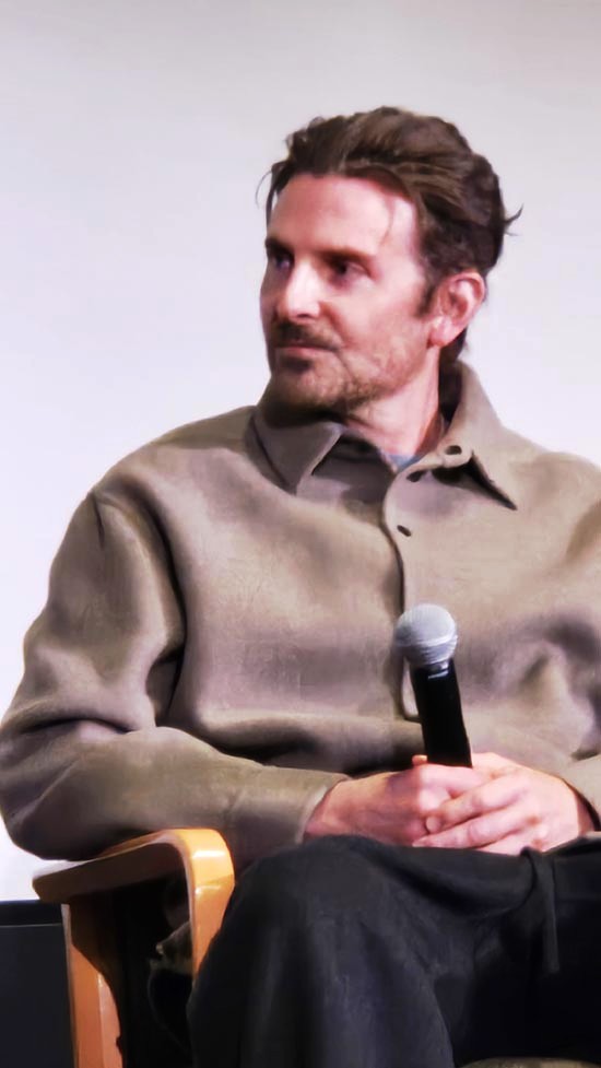 Bradley Cooper a master class thank you
