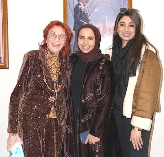 Dr. Judy Kuriansky, Aljawhara AlHedfa and Zeever Bakar
