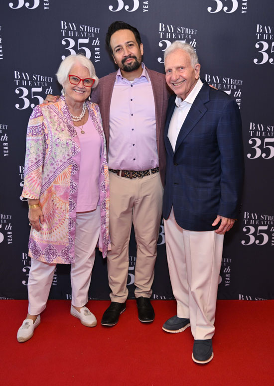 Patty Baker, Lin-Manuel Miranda, Jay Baker