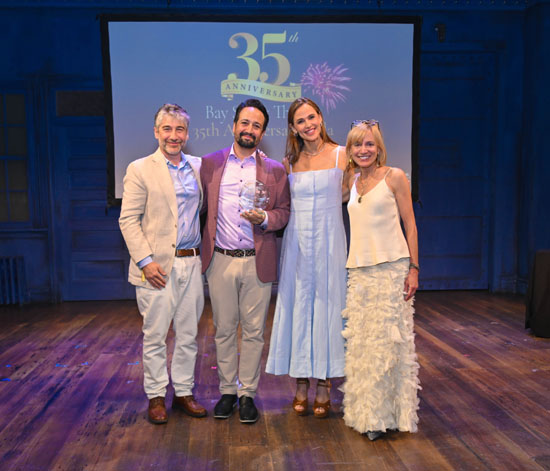 Scott Schwartz, Lin-Manuel Miranda, Jennifer Garner, Tracy Mitch