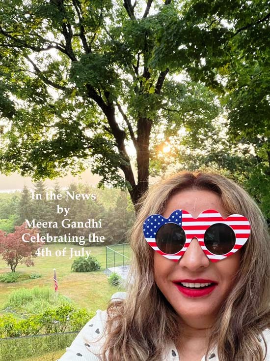 Meera Gandhi and family celebrated the 4th of July