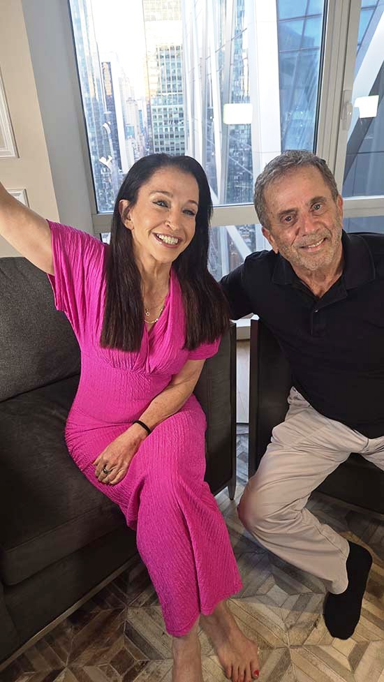 Wendy Diamond and John Osher