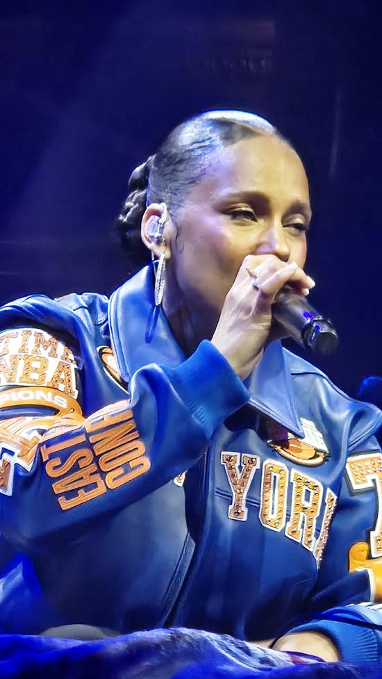 Alicia Keys closing night Tribeca Festival Party at La Capitale
