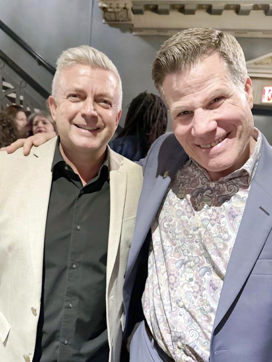 Micheal Keating and Bill Rauch