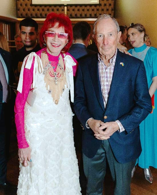 Dr. Judy Kuriansky and former NYC Mayor Michael Bloomberg