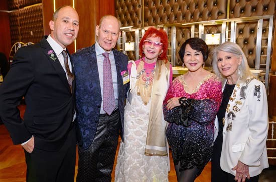 Dave Archuleta,Judy Kuriansky, Russell Daisey, Yue-Sai Kan, and Jamie De Roy.