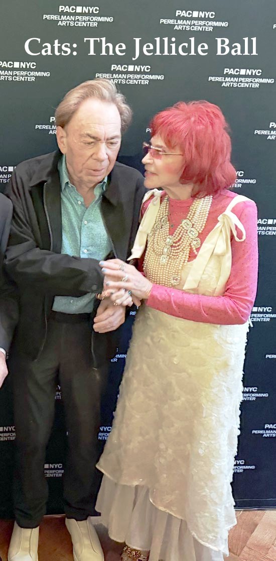 Cats: The Jellicle Ball Bsanner, judy Kuriansky, Andrew Lloyd Weber