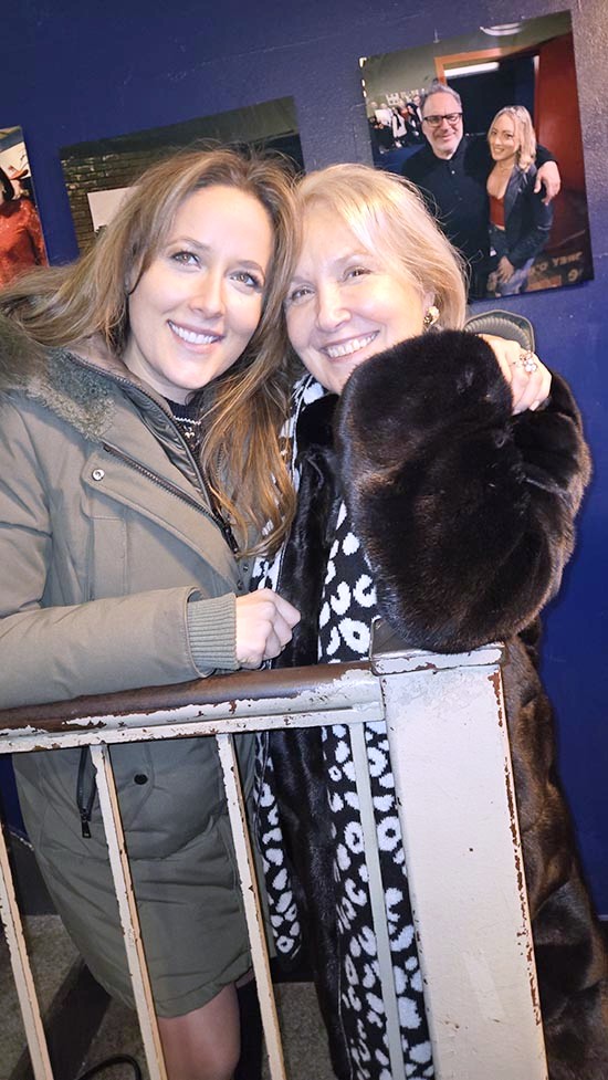 Christine Cote and Victoria Terri-Cote.