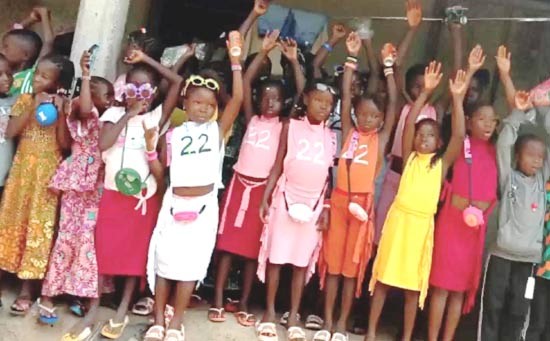 Africa Day at the UN, Children at the orphanage