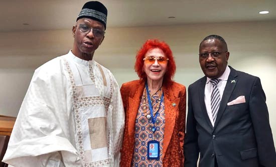 Dr. Djibril Diallo. Dr. Judy Kuriansky, Amb. Penda A. Naanda,