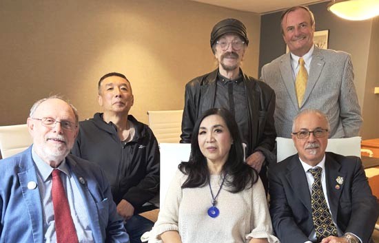  Yong Wei Shi,,   Prof. Karl Bardosh, Gerard Mc Keon,ev, Paul Sladkus, Dr. Jeannie Yi, Dr. Joseph Cirnigliaro 