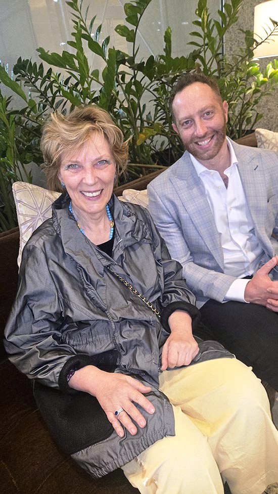 Anzhelika and Jonathan Schupak 
