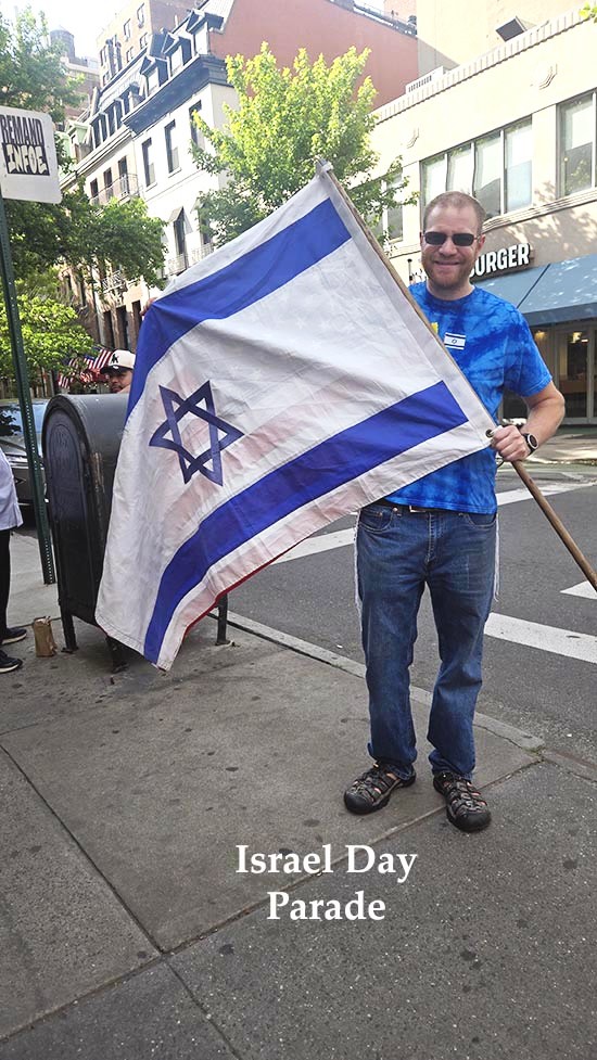 israel Day Parade Banner