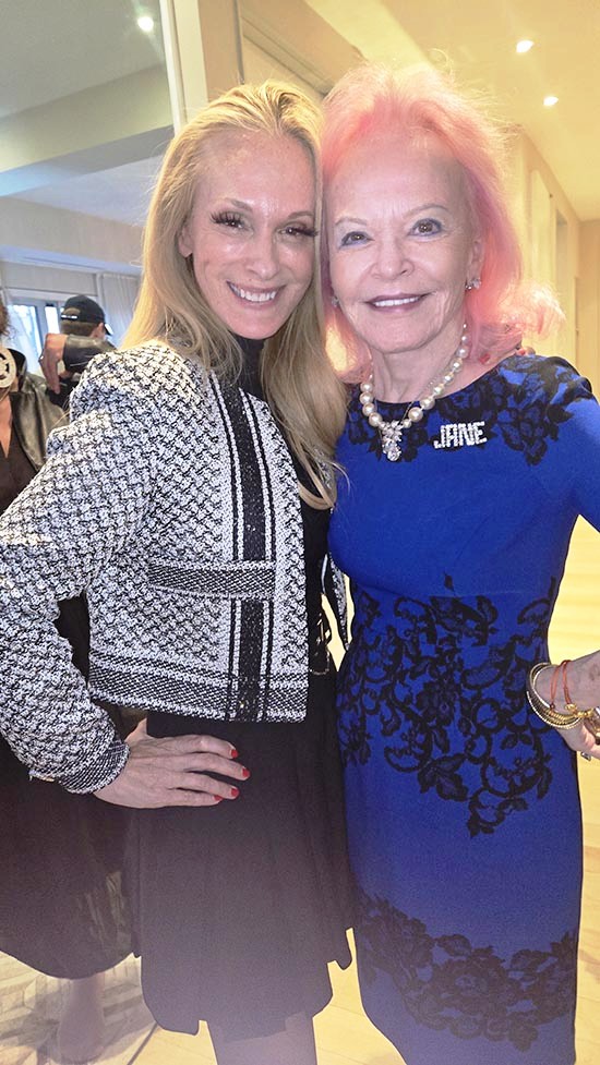 Consuelo Vanderbilt with Jane Pontarelli