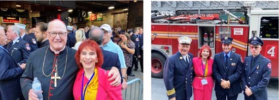 judy kuriansky, Cardinal Timothy Dolan 